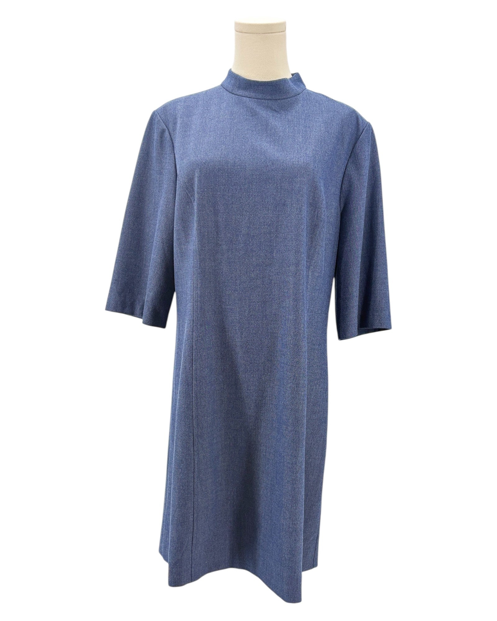 Alice Olivia blue shift dress