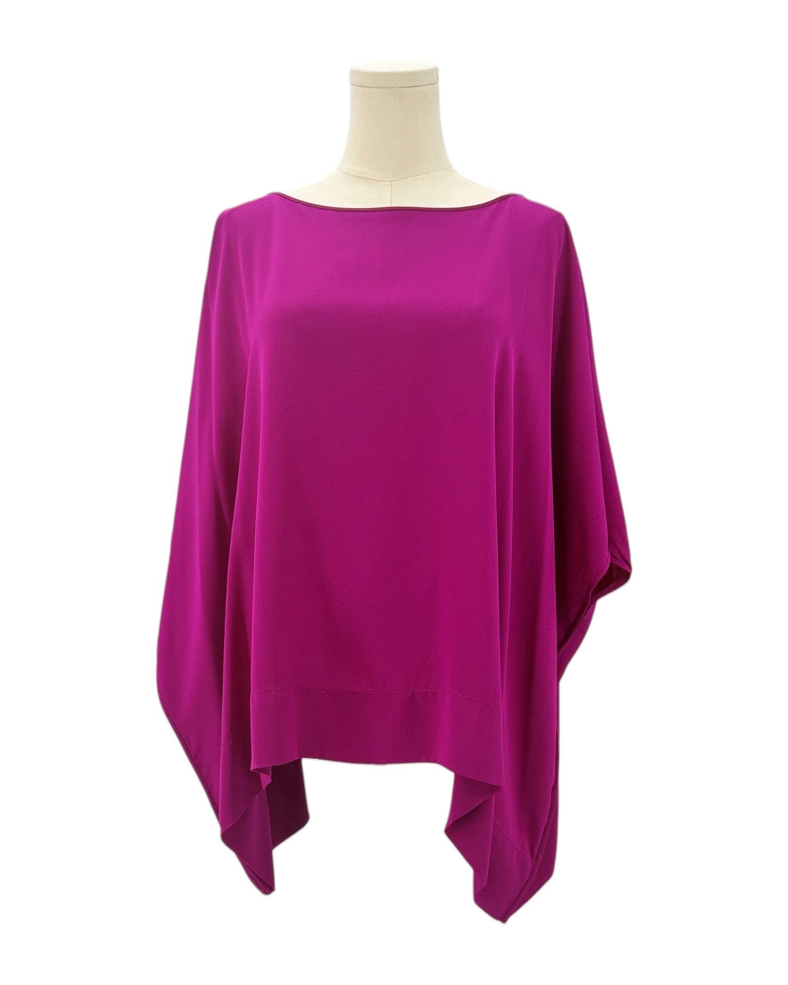 Diane Von Furstenberg purple tunic top