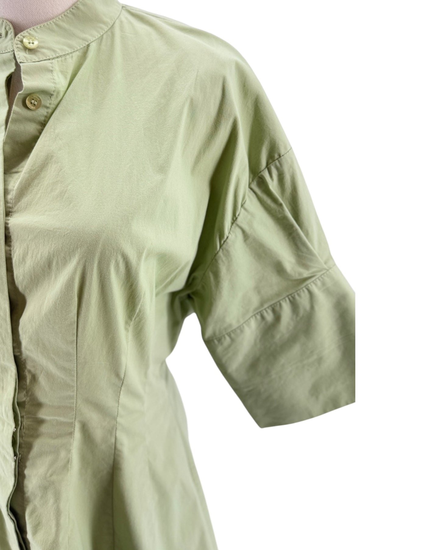 Staud Lorenze Mini Shirt Dress