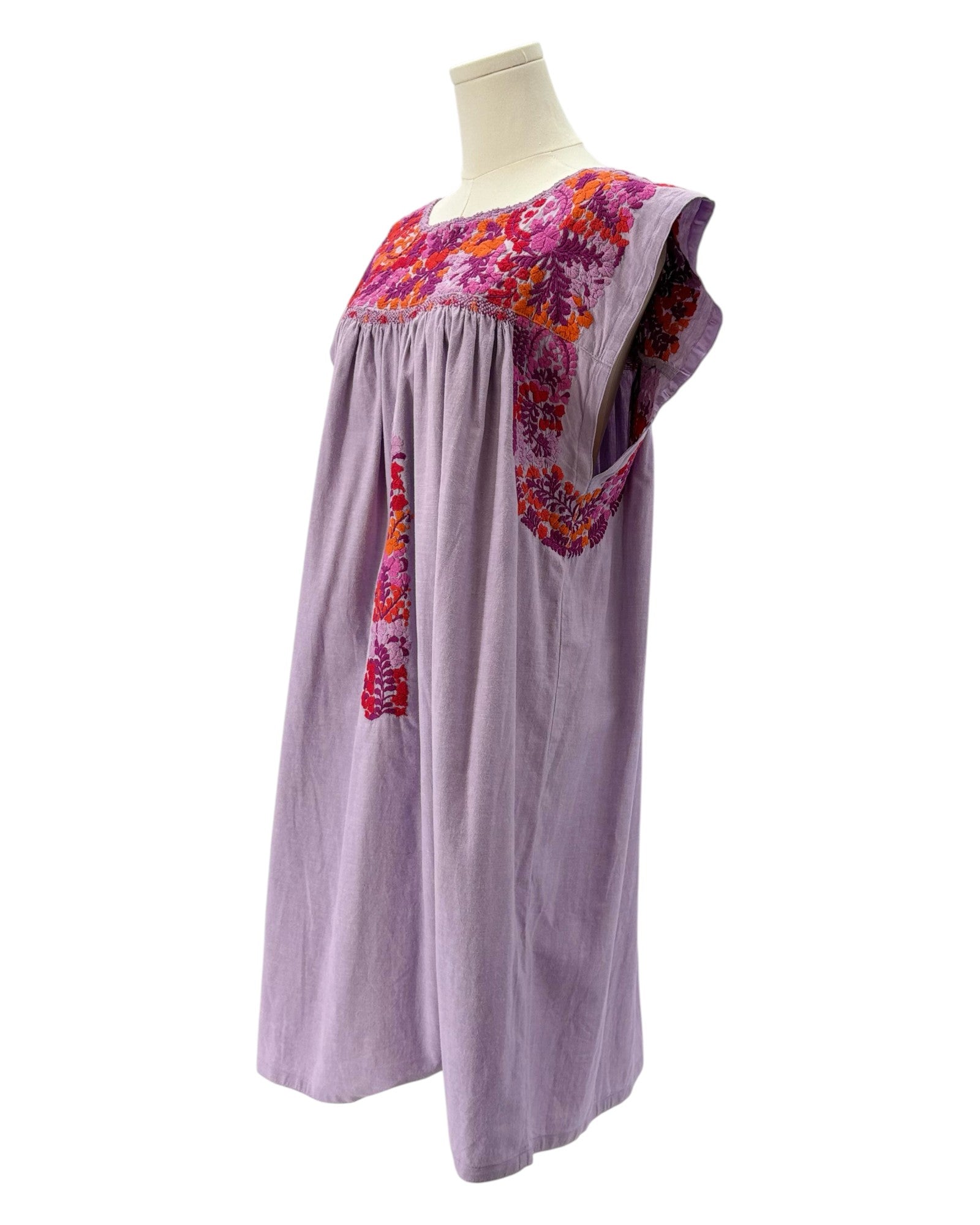 Mi Golondrina embroidered dress