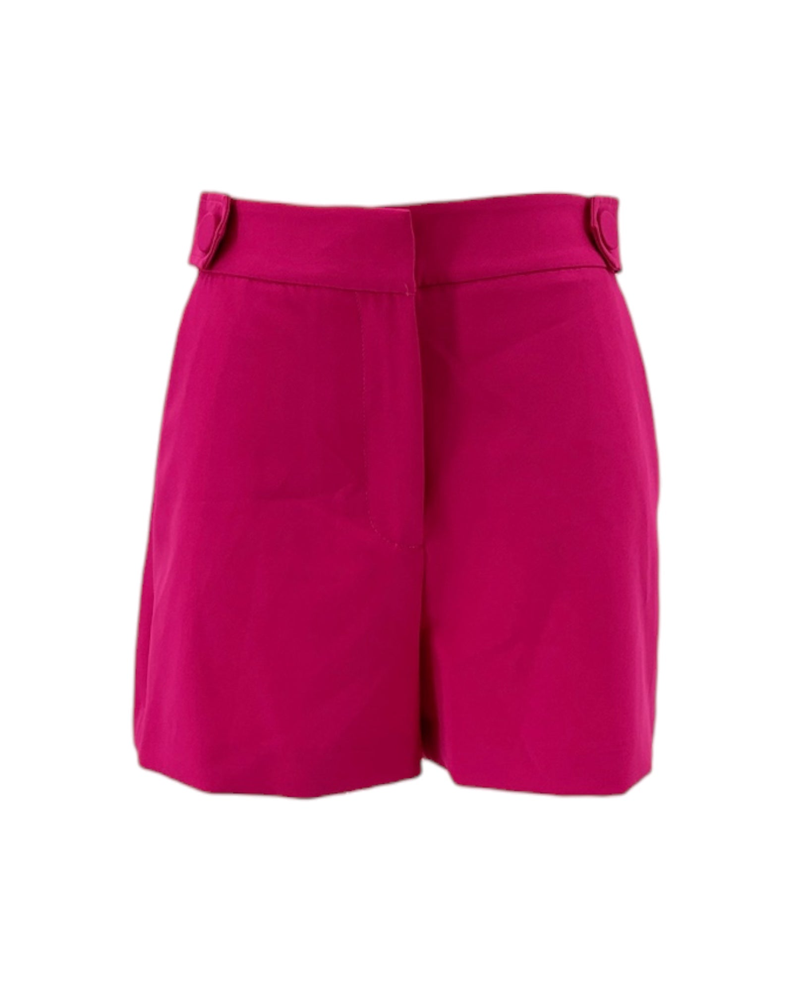 Pink shorts on a white background