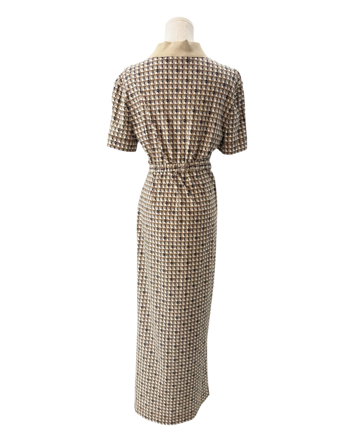 Tory Burch Knit Poplin Polo Dress