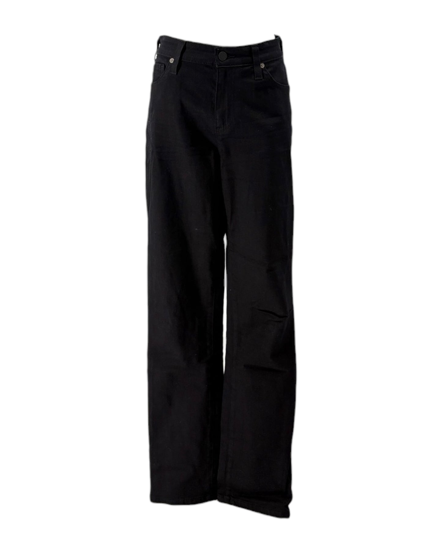 Black pants on a white background