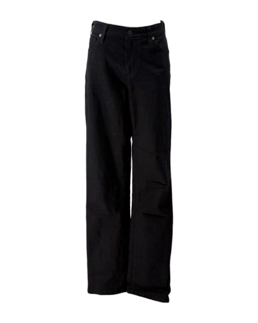 Black pants on a white background