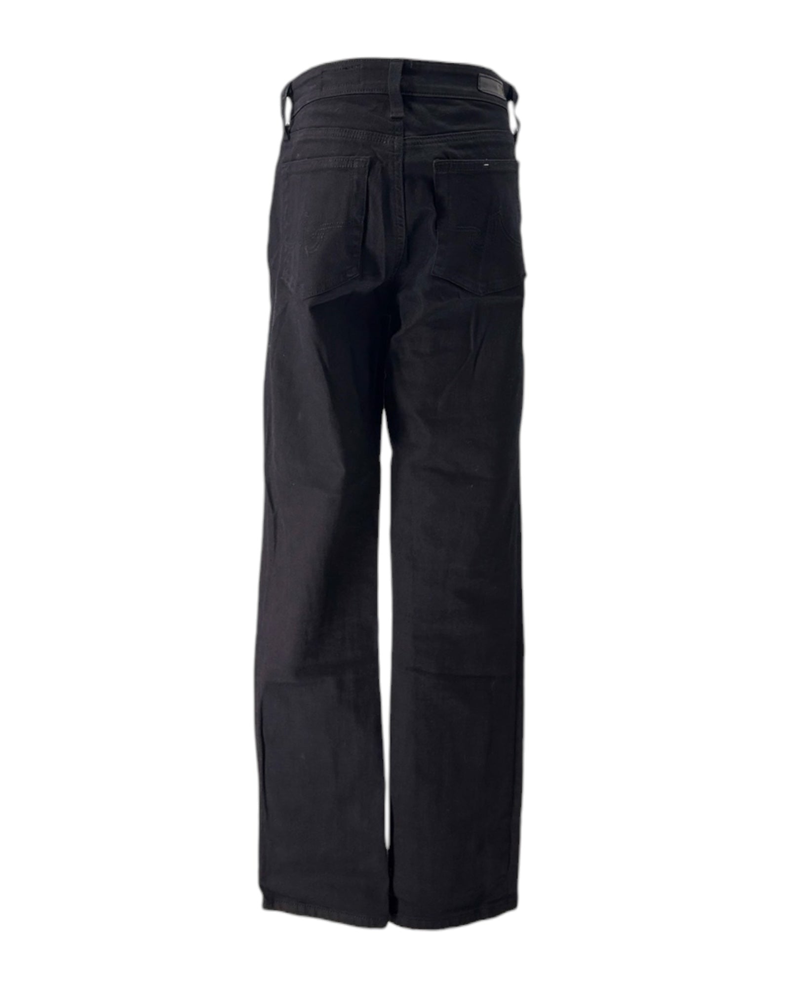 Black pants on a white background