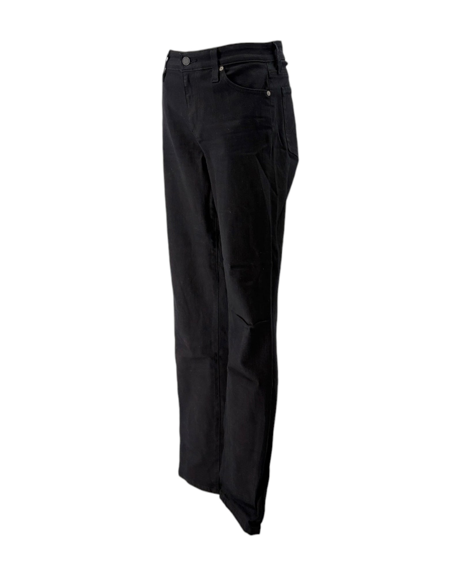 Black pants on a white background