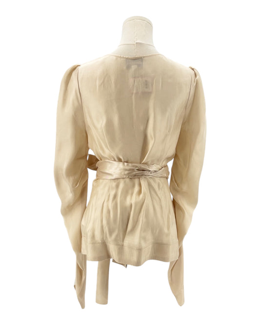 Alice McCall Blue Moon Blouse in Oyster
