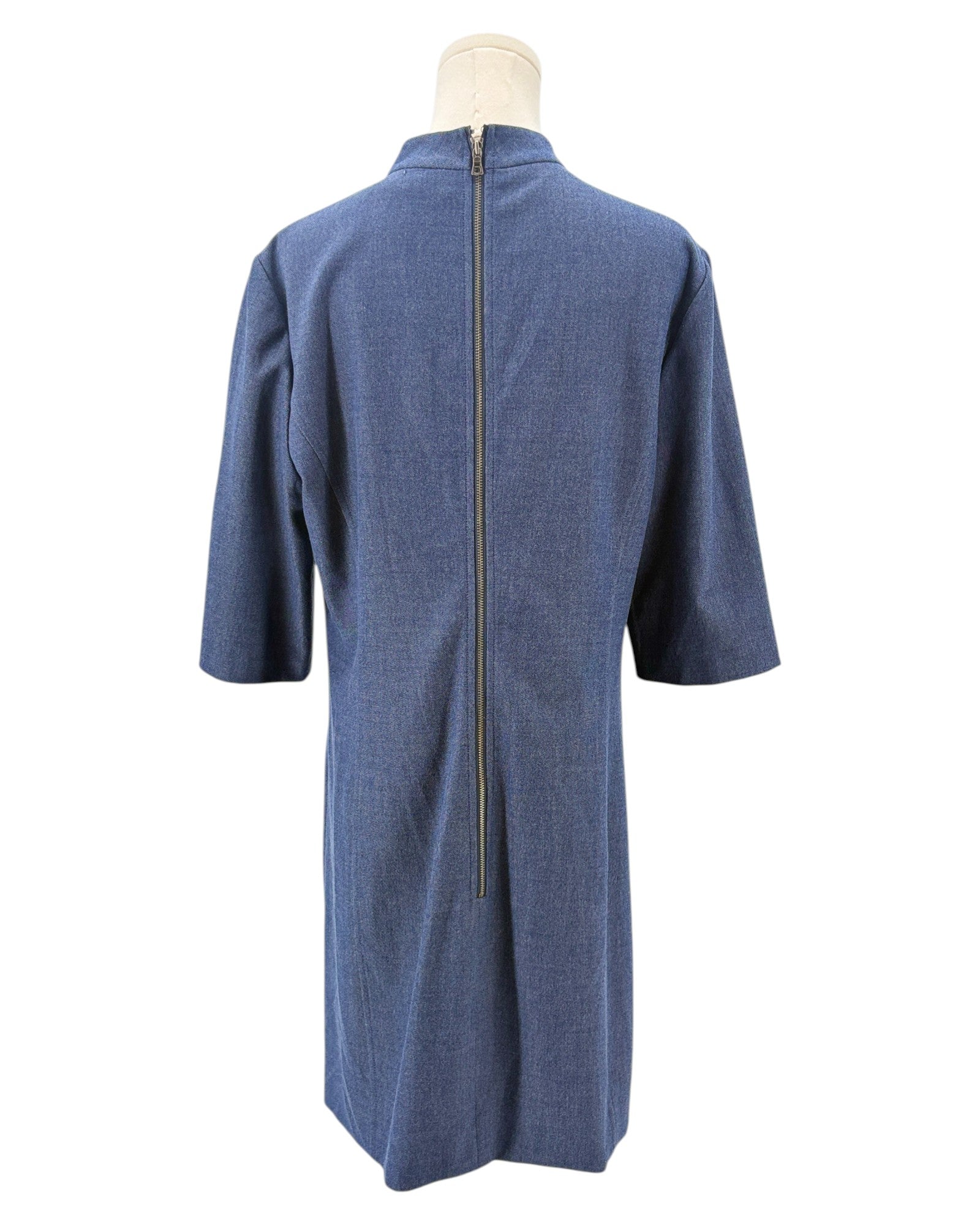 Alice Olivia blue shift dress