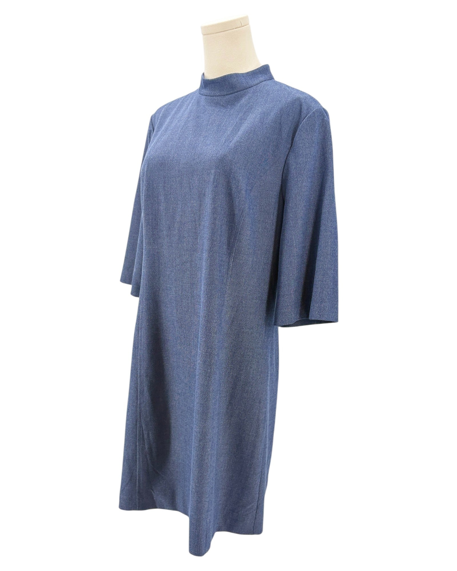 Alice Olivia blue shift dress