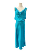 Amanda Uprichard turquoise evening gown 
