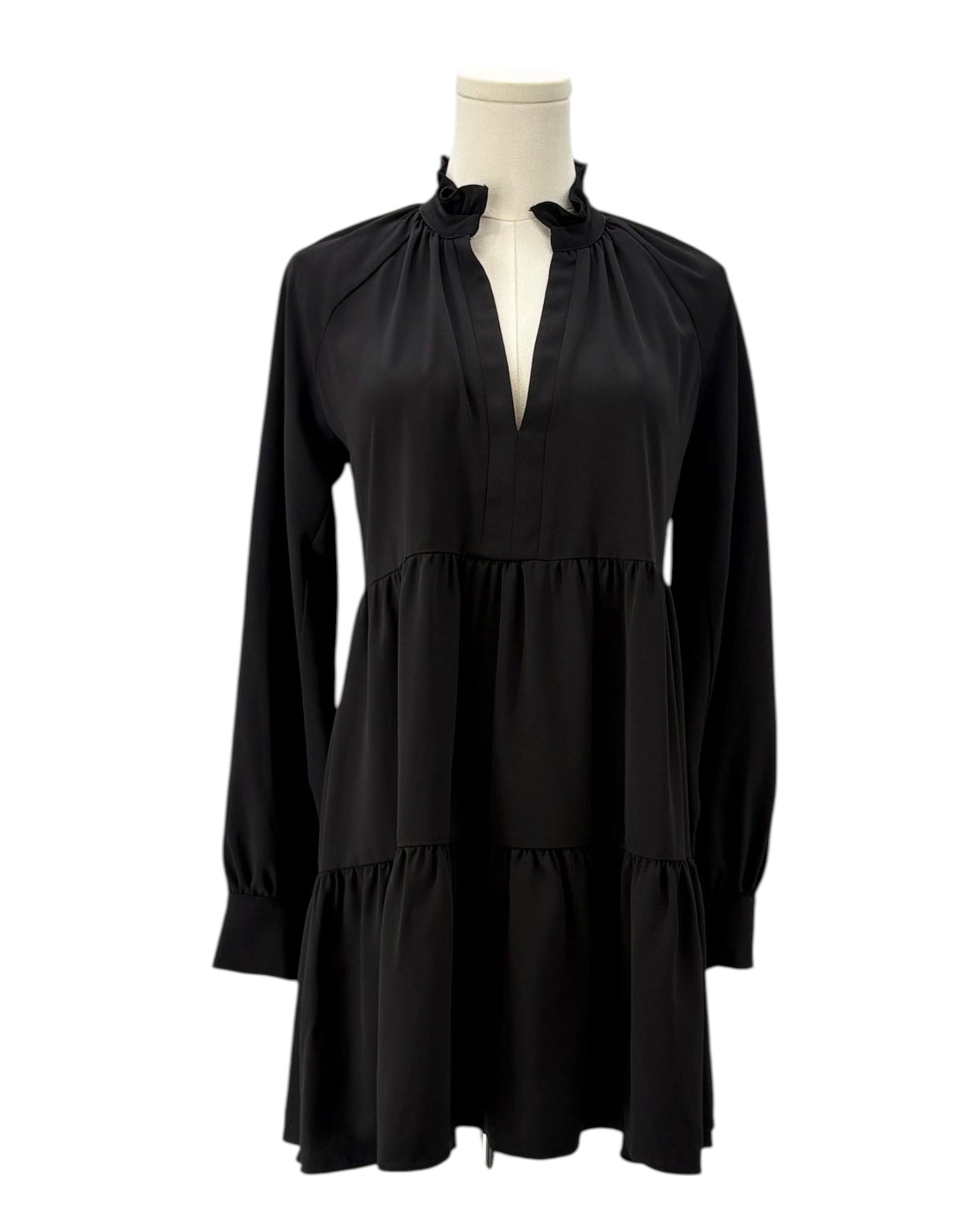 Amanda Uprichard  black mini dress