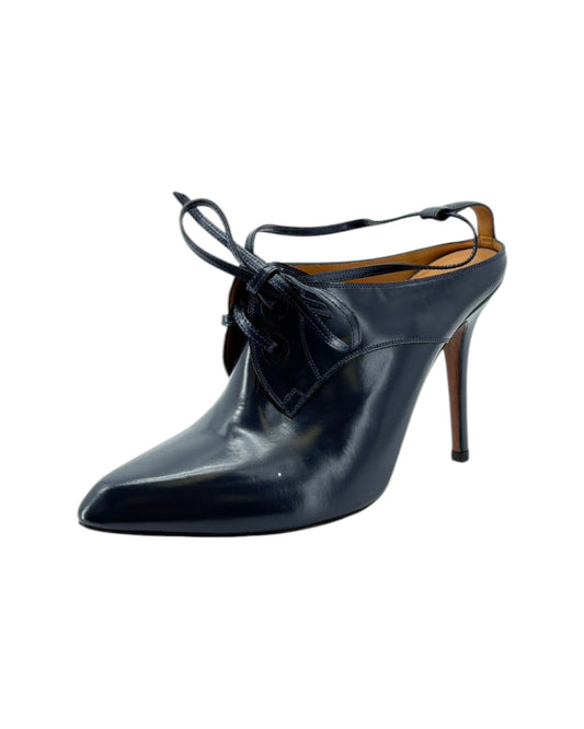 Balenciaga Navy Heels