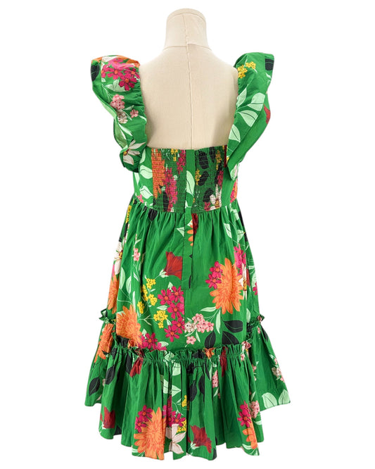Cara Cara colorful bold floral mini dress