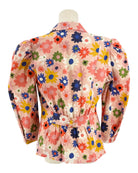 Celia B colorful floral-patterned blazer