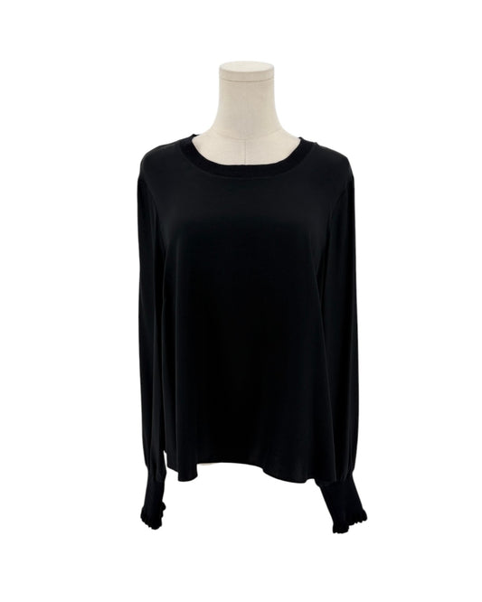 Cinq à Sept Silk Long-Sleeve Blouse