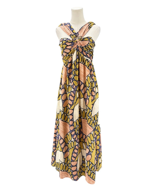 Cleobella Zola Maxi Dress in Saguaro Print