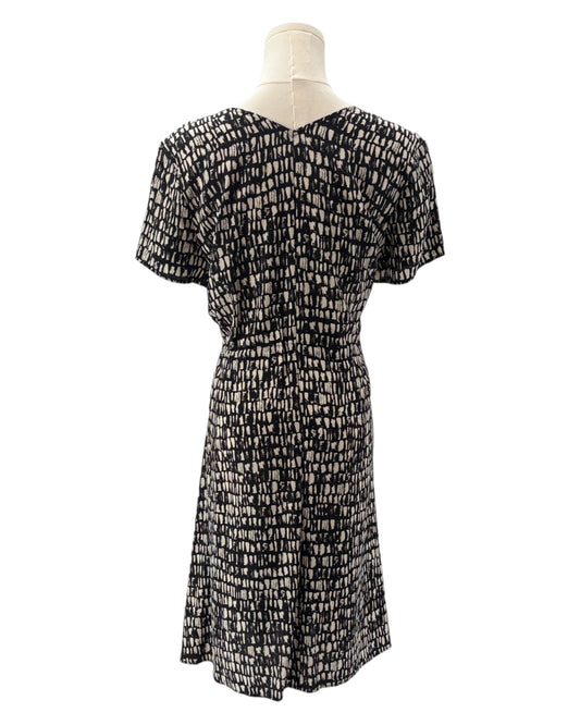 Eileen Fisher Seraglio Printed 100% Silk Dress