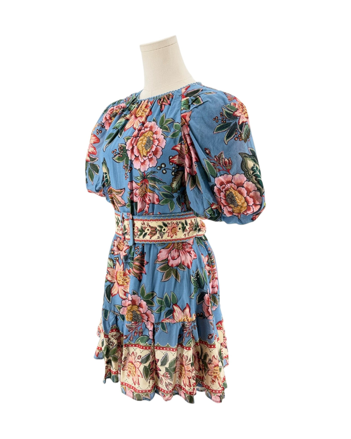 Wonderful Bouquet-print Dress