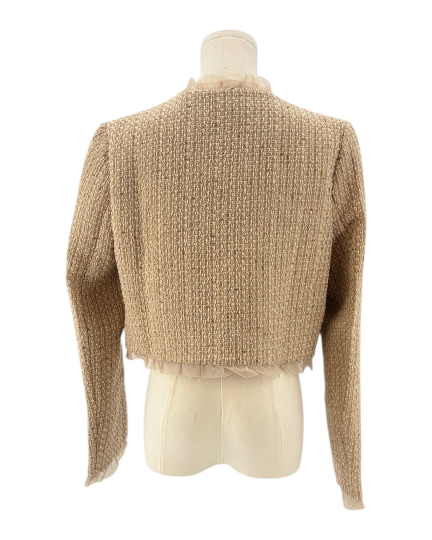 Glory Connection beige tweed Jacket