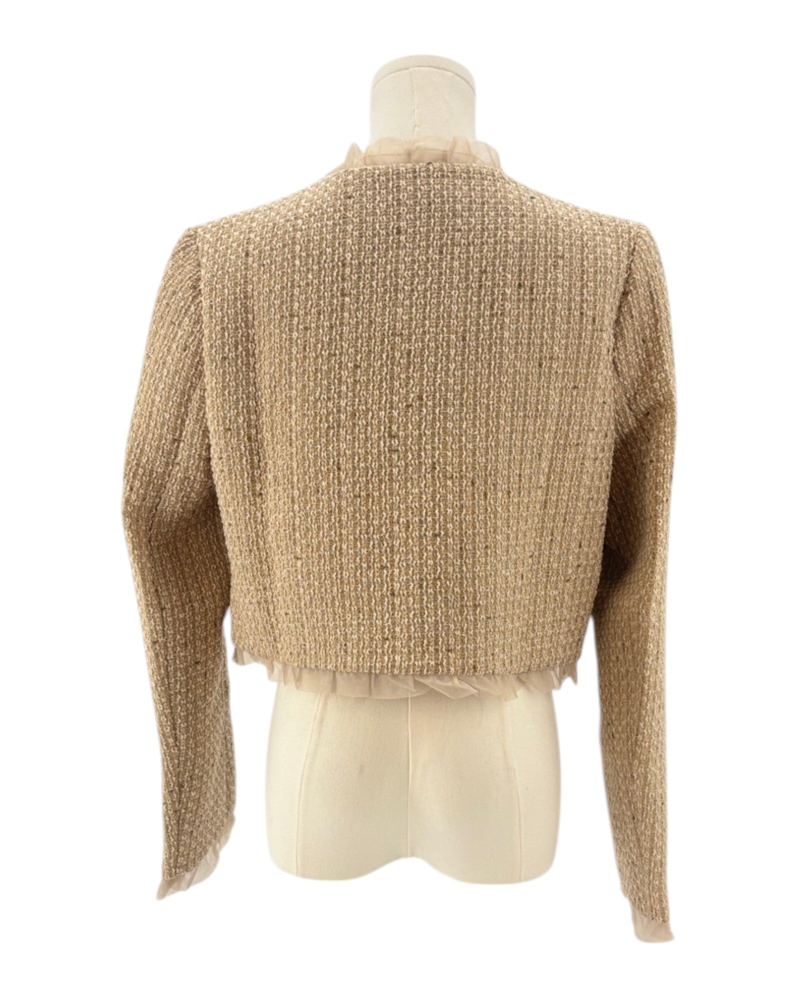Glory Connection beige tweed Jacket