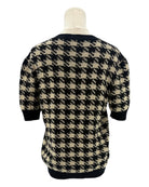 Gucci houndstooth patterned sweater