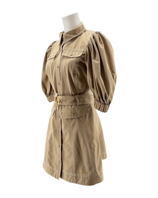 Aje Woodland Utility Mini Dress