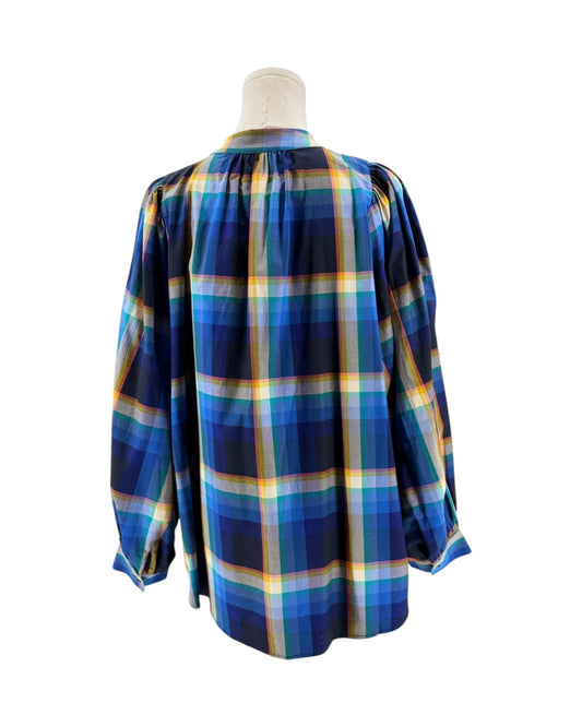 Mii Claudia Plaid Blouse