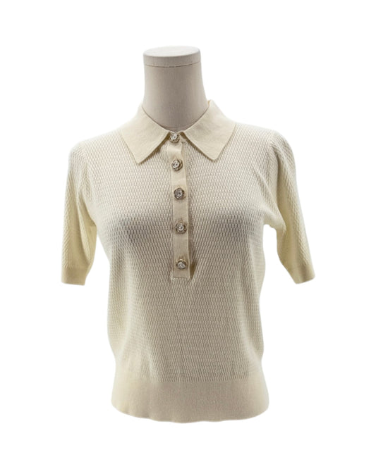 The Noli Shop Leya Rose Polo Shirt