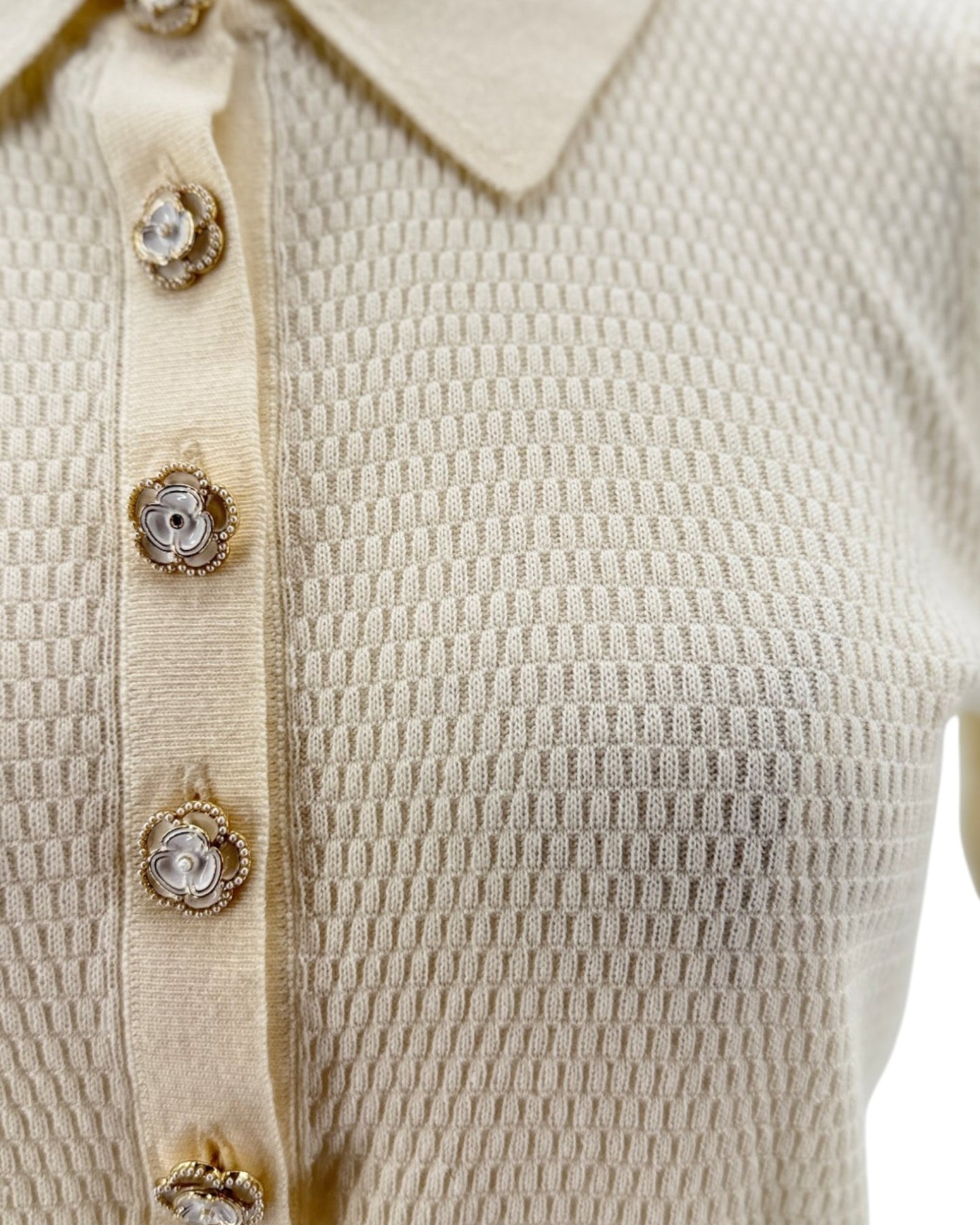 The Noli Shop Leya Rose Polo Shirt