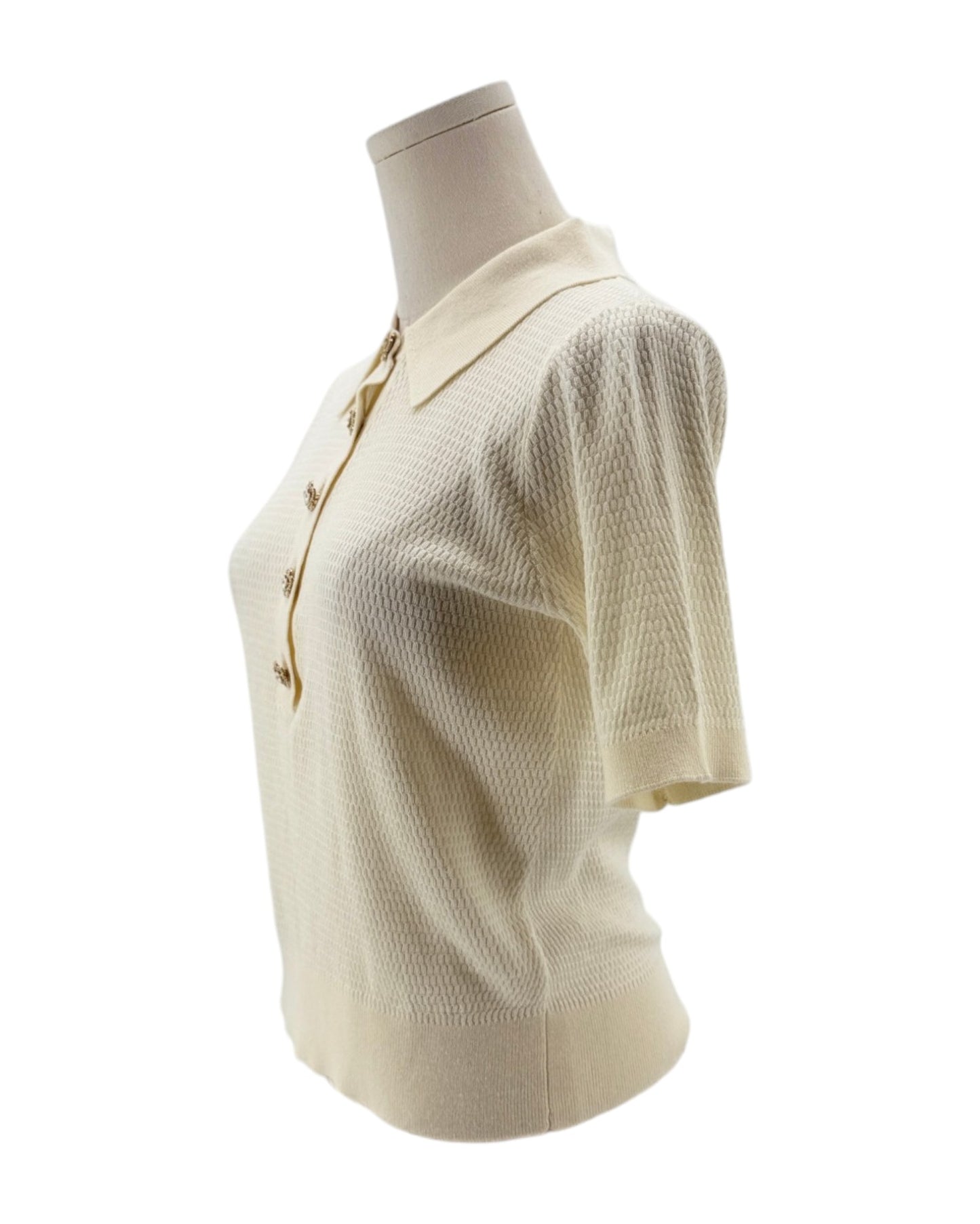The Noli Shop Leya Rose Polo Shirt