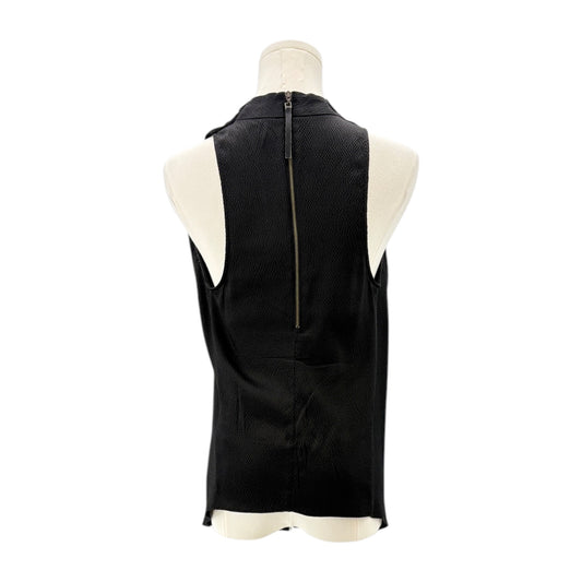 Silk Cowl Neck Top
