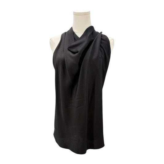 Silk Cowl Neck Top