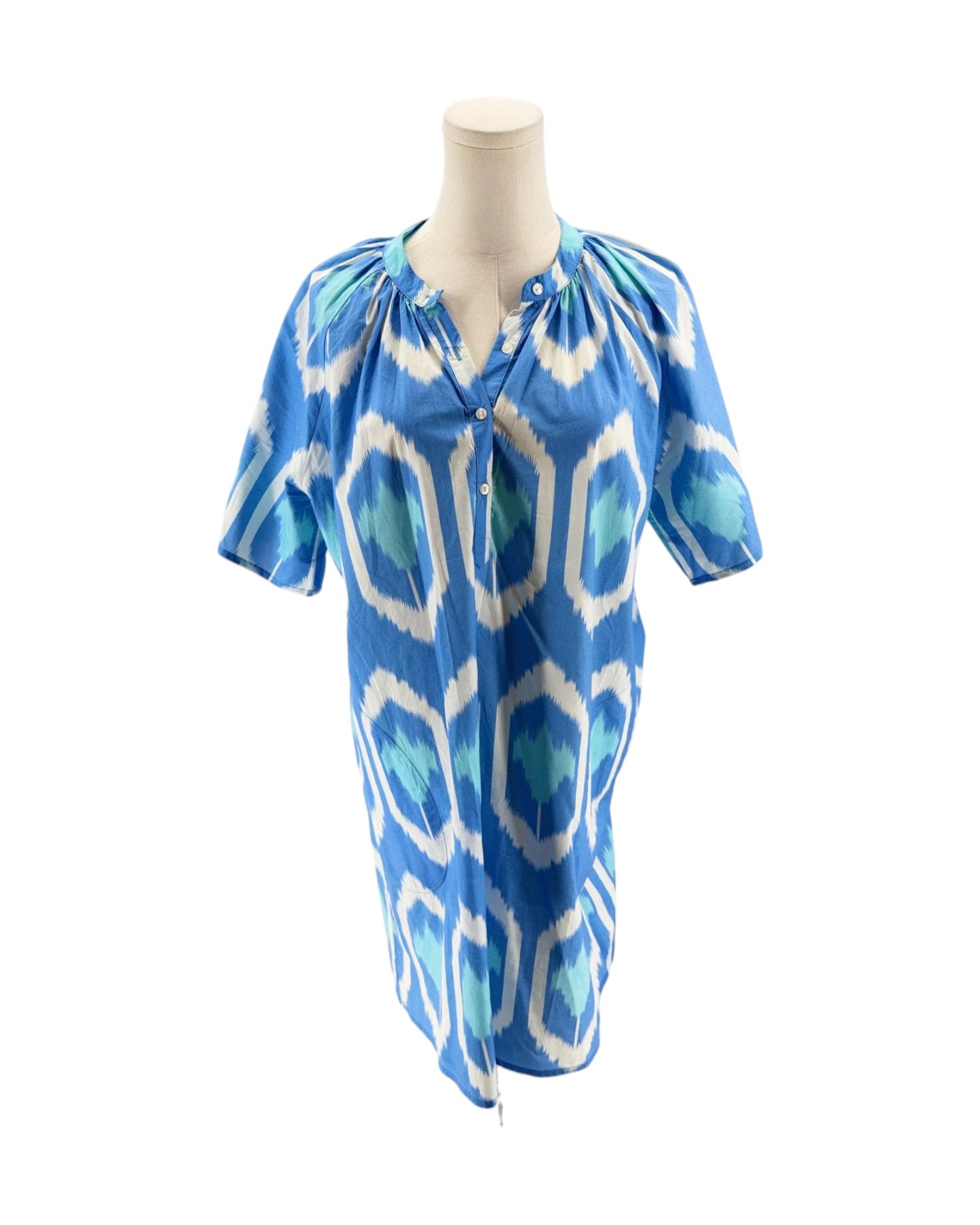 Oliphant Chatham Ballon Sleeve Mini Dress