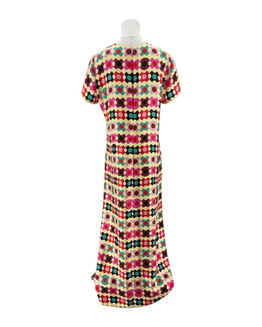 La DoubleJ Groovy Dot Giallo Maxi Dress