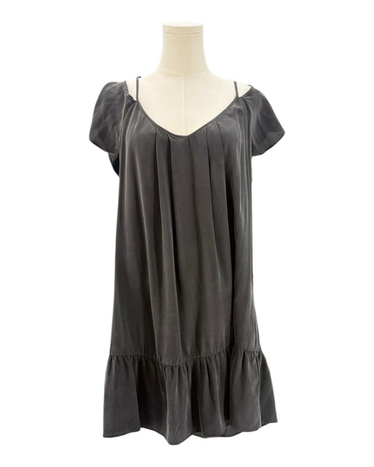 Joie gray dress on a mannequin against a white background