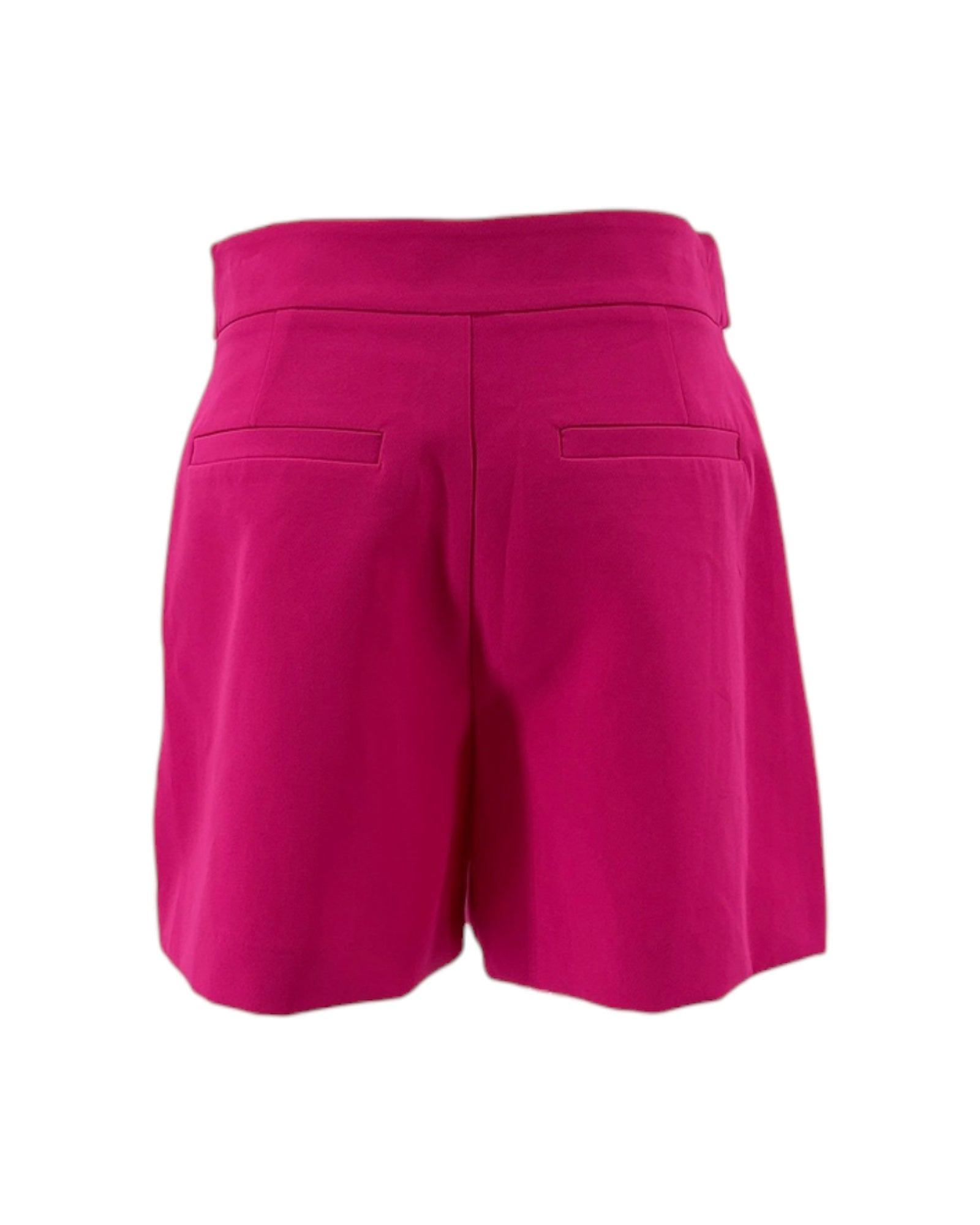 Pink shorts on a white background