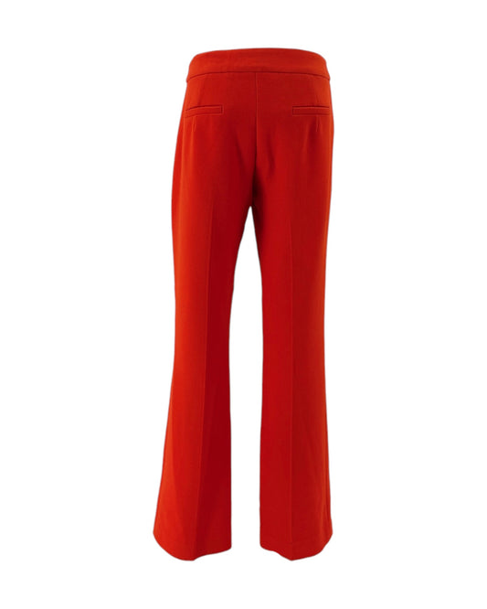 Red pants on a white background