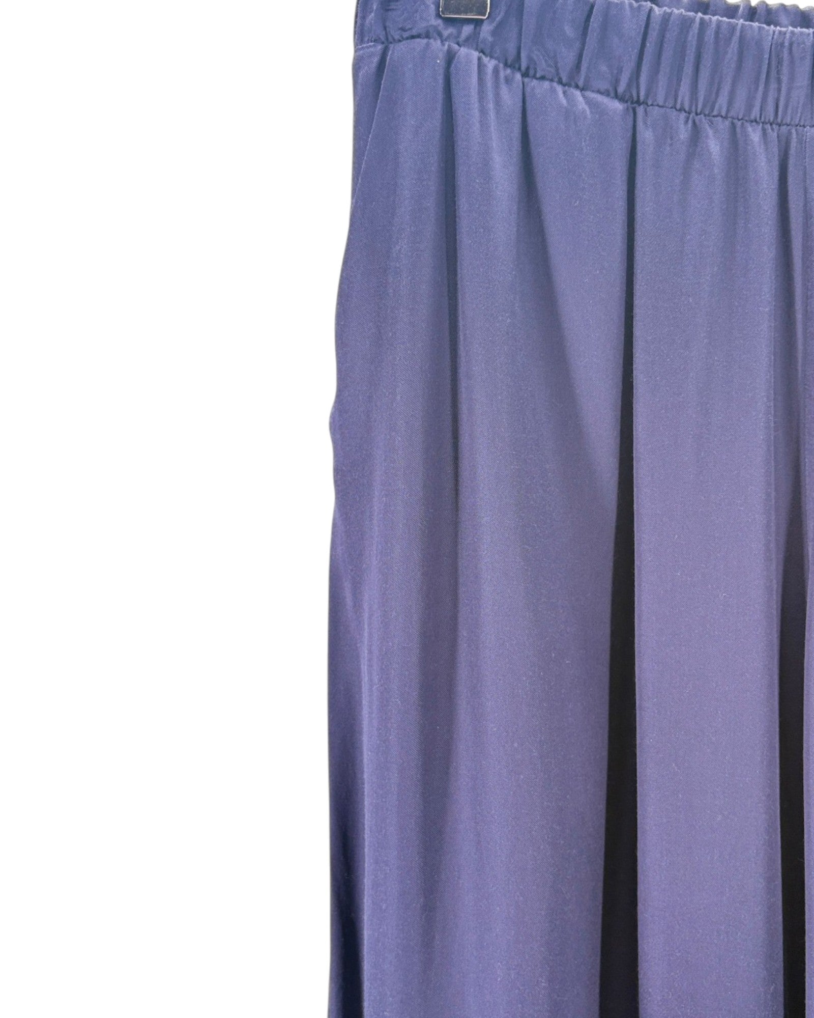 Blue pants on a white background