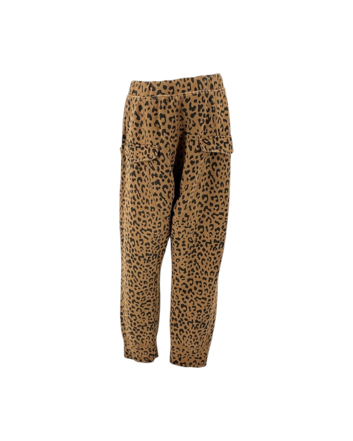 Nili Lotan Leopard Print Jogger Sweatpants