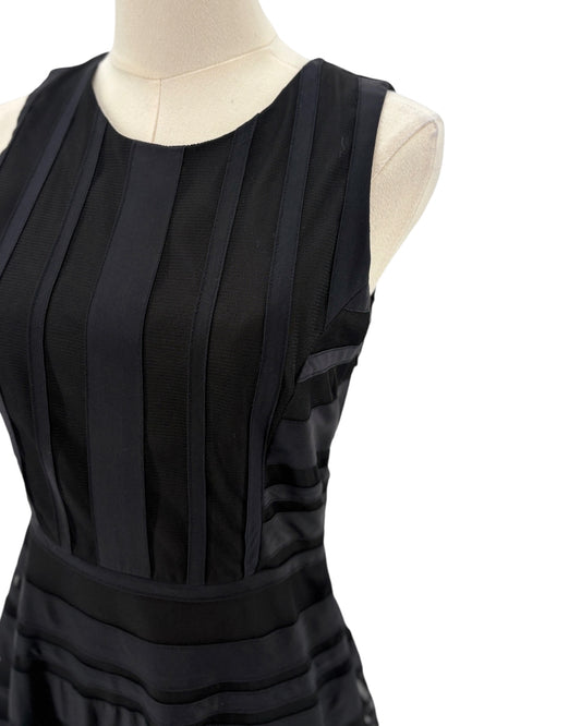 Parker Mesh Flare Mini Dress