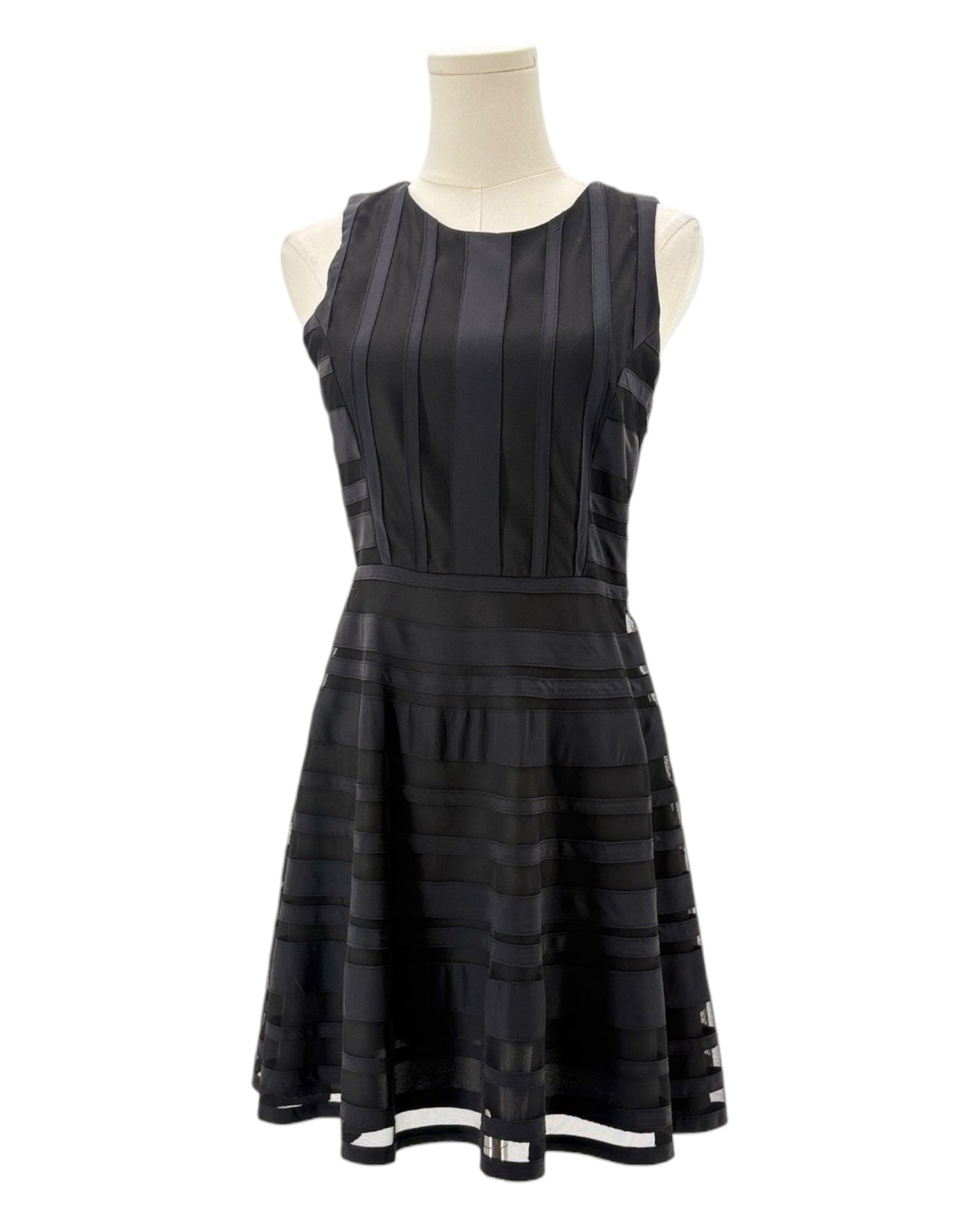 Parker Mesh Flare Mini Dress