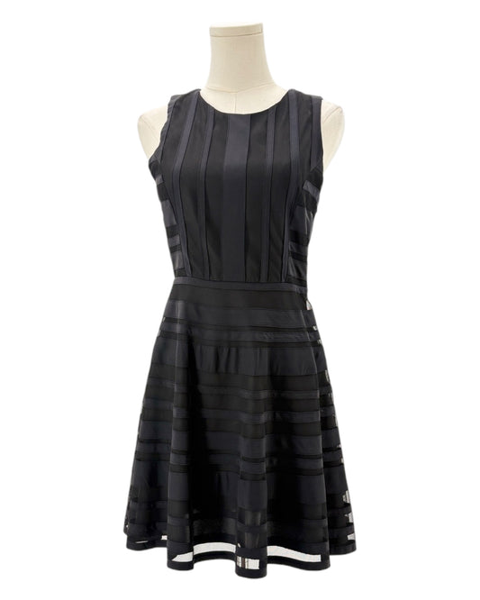 Parker Mesh Flare Mini Dress