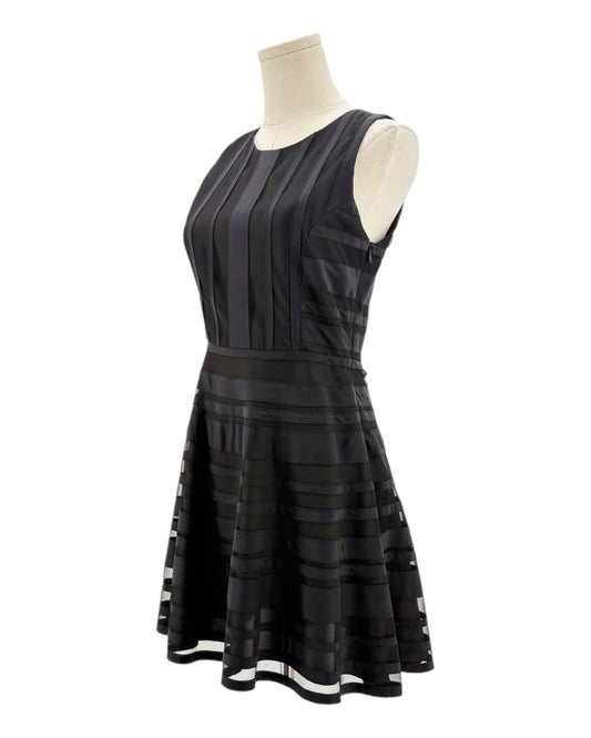 Parker Mesh Flare Mini Dress