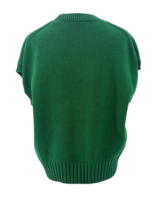 Pearl by Lela Rose green sweater