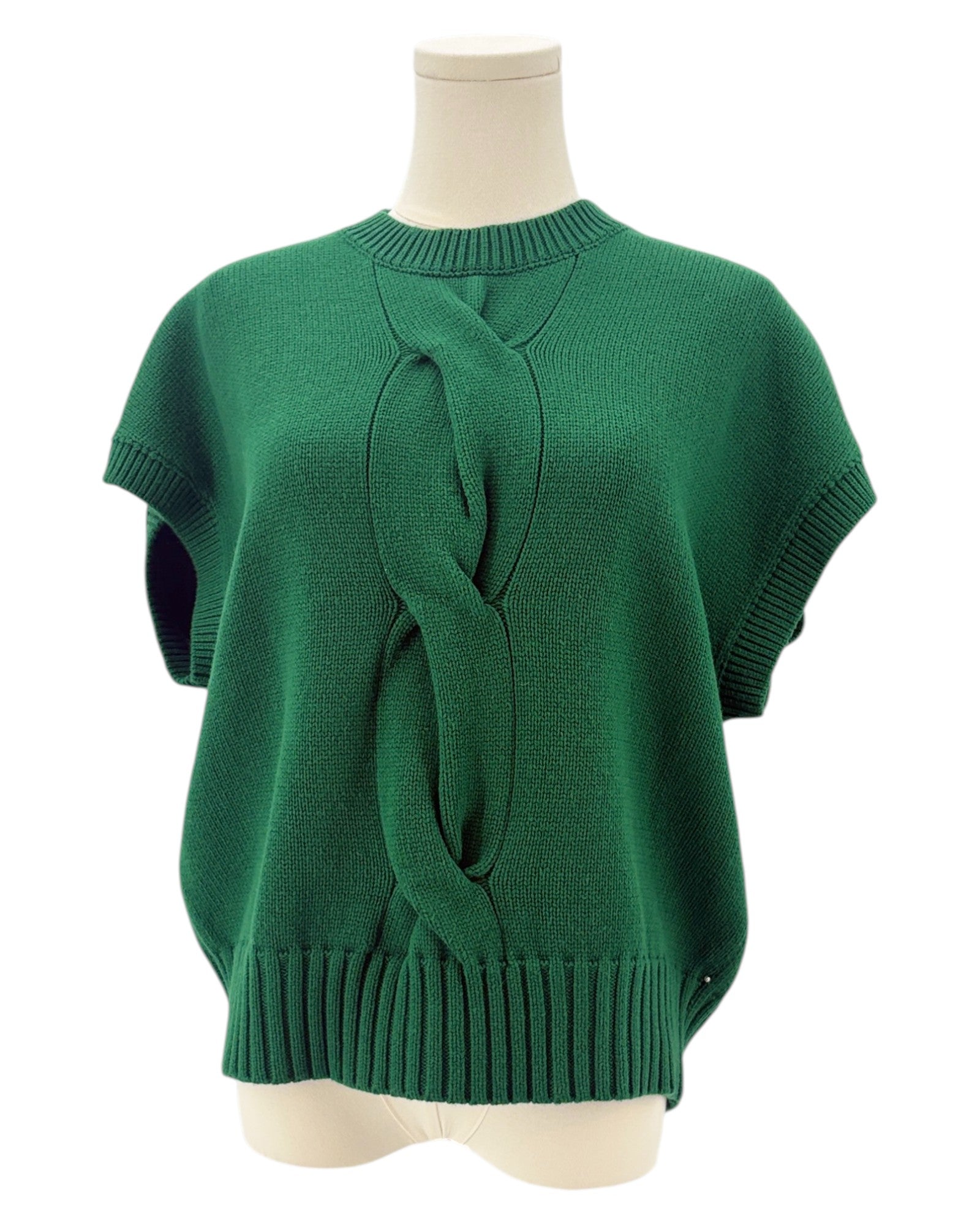 Pearl by Lela Rose green sweater