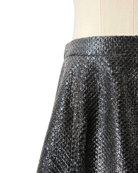 Queen of Sparkles Metallic Mini Skort