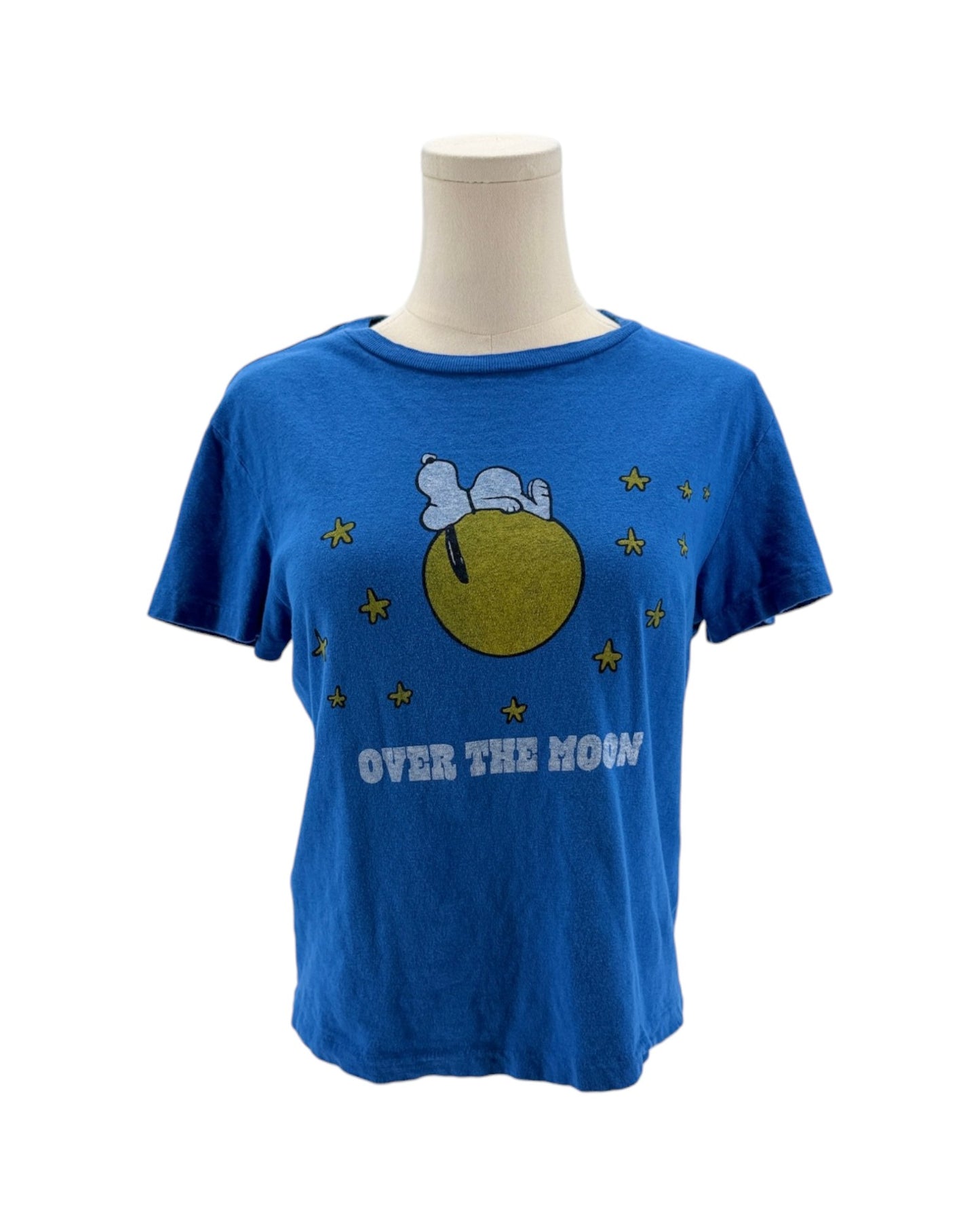RE/DONE x Peanuts Snoopy Moon T-shirt