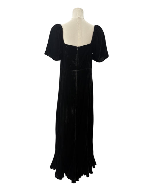 Rhode velvet lack bustier max dress