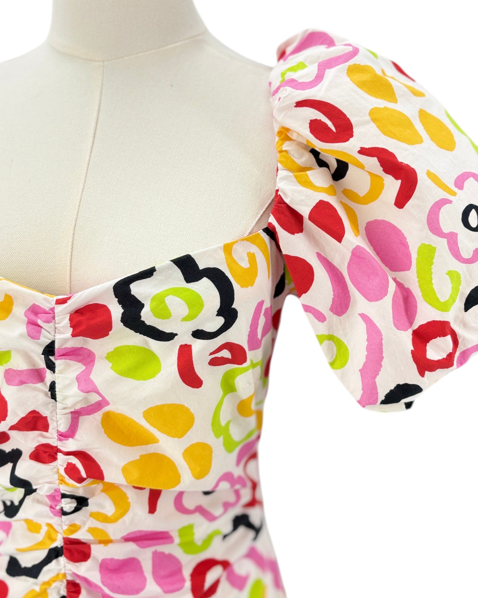 Rhode colorful mini dress