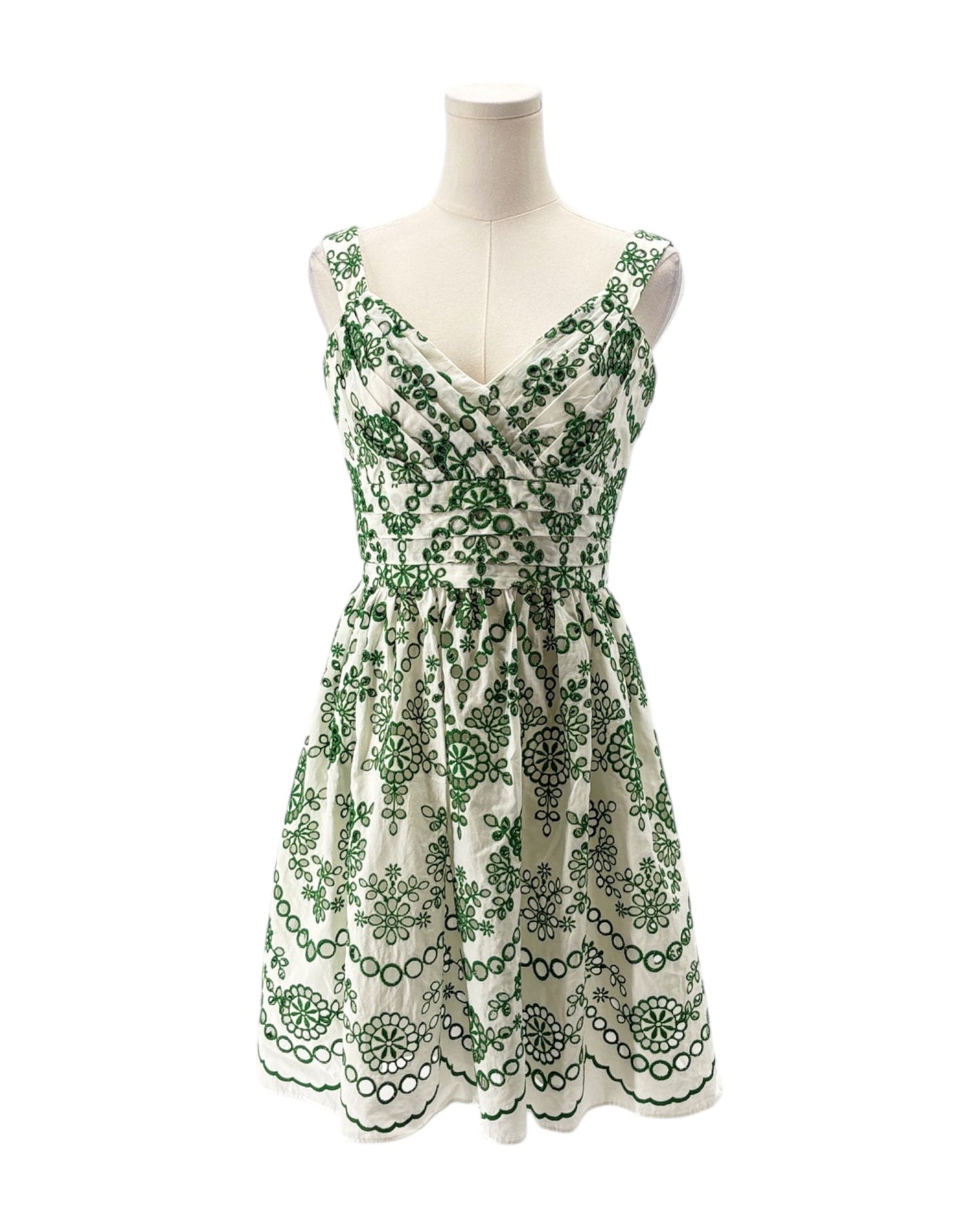 Shoshanna Evie Embroidered Mini Dress